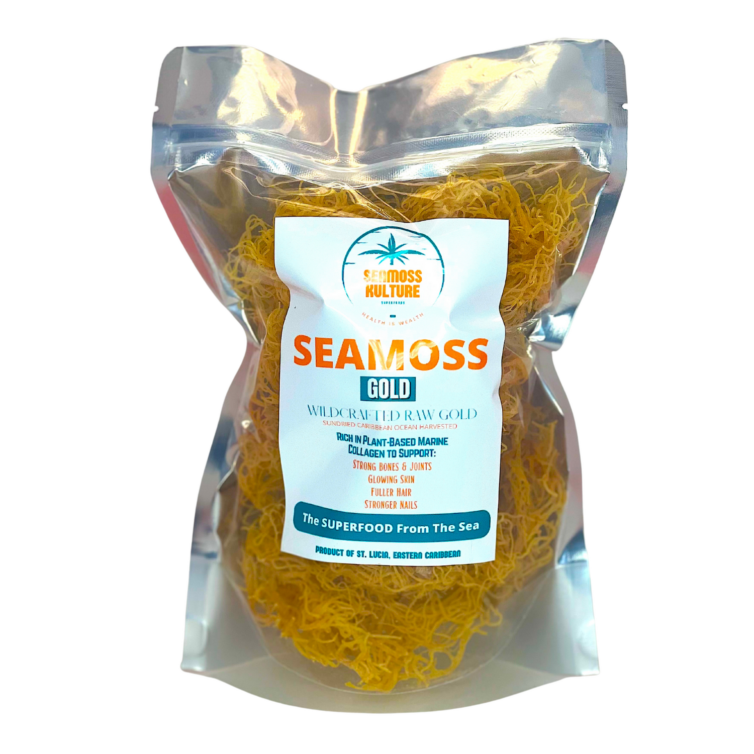 Wildcrafted Organic Raw Sea Moss from St. Lucia