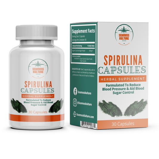 Green Spirulina Capsules
