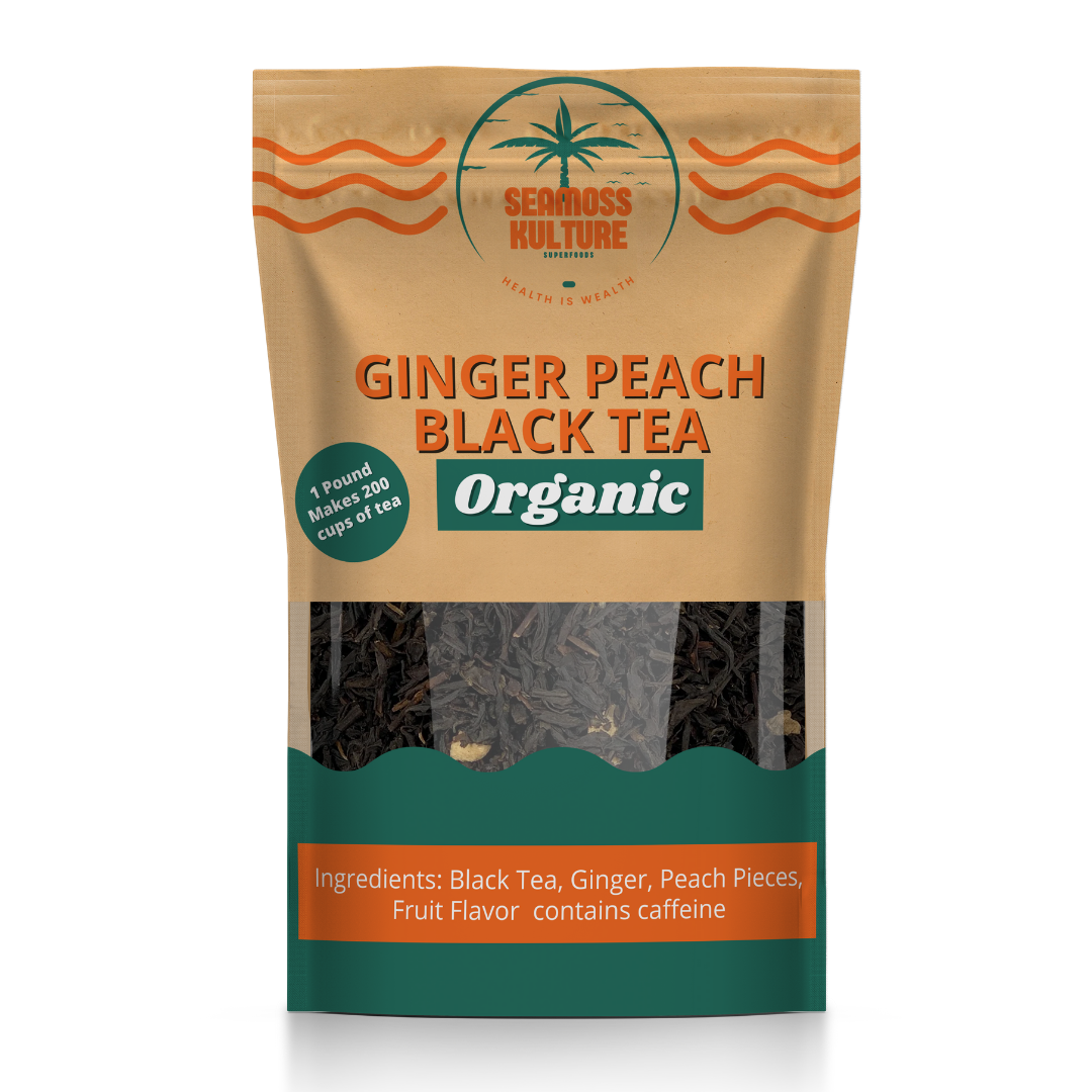 Loose Leaf Ginger & Peach Black Tea