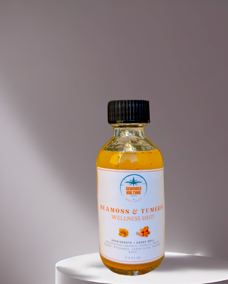 Seamoss & Tumeric Wellness Shot