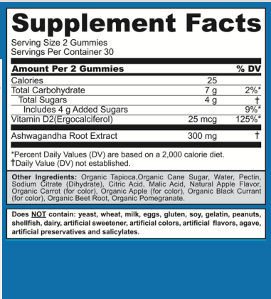 Ashwagandha Gummies (60 count)