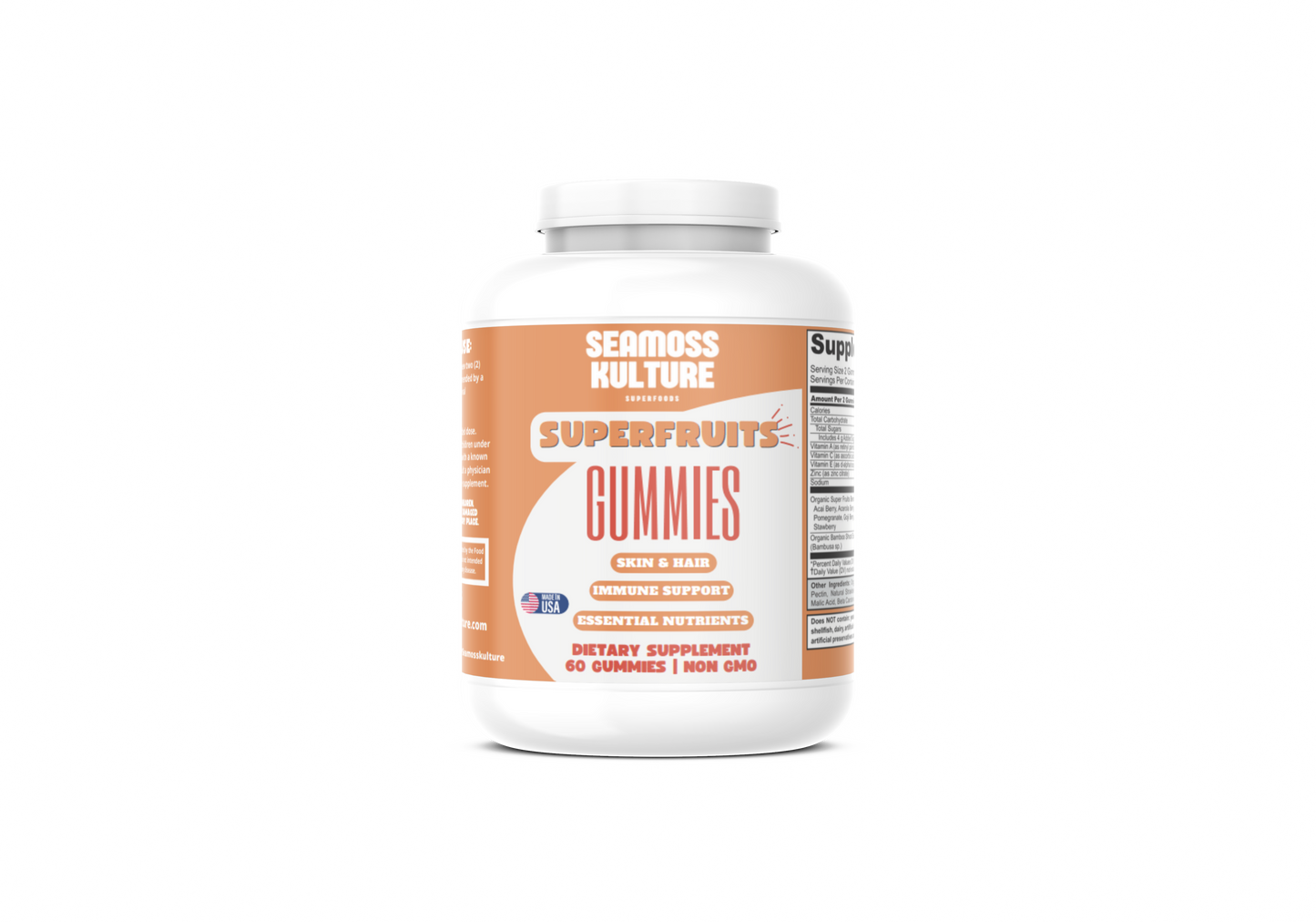 SuperFruits Gummies (60 count)