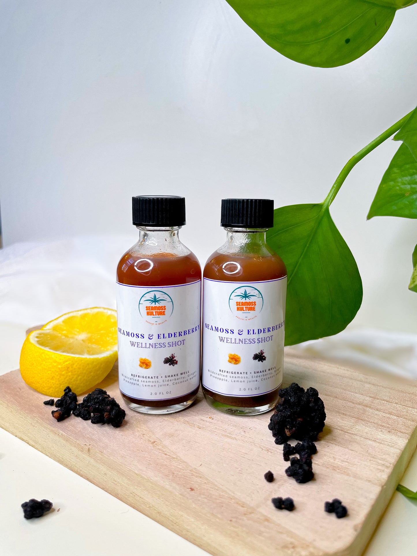 Seamoss & Elderberry Wellness Shot