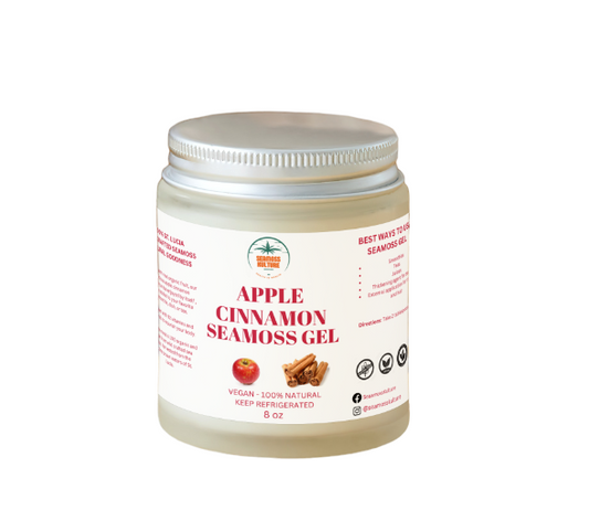Premium Apple Cinnamon Sea Moss Gel