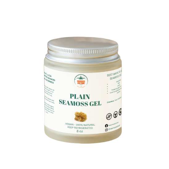 Premium Plain Sea Moss Gel