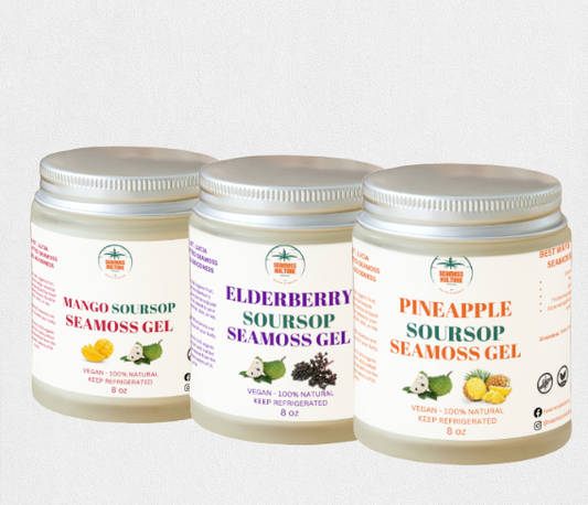 Soursop Bundle (Mango Soursop, Pineapple Soursop & Elderberry Soursop)