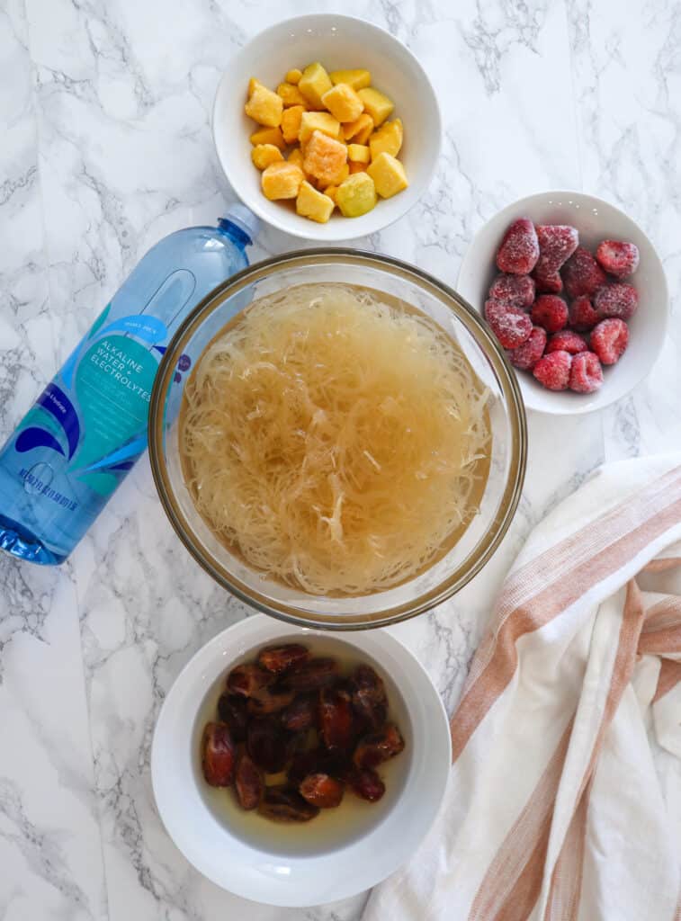 HOW TO MAKE FRUIT-INFUSED SEA MOSS GEL AT HOME