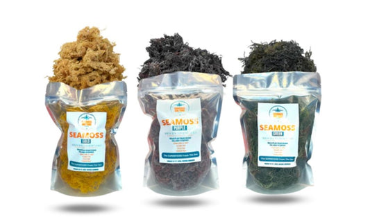 What are the Differences Between the Different Colors of Sea Moss?