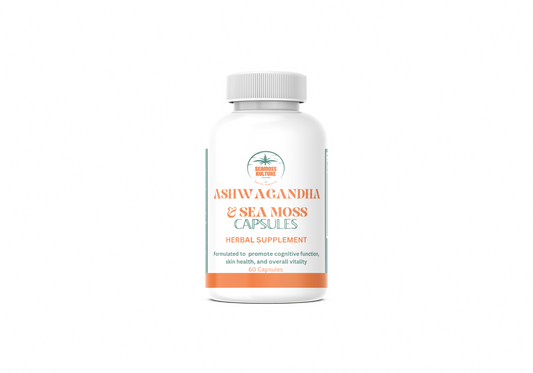 Organic Ashwagandha & Sea Moss Capsules