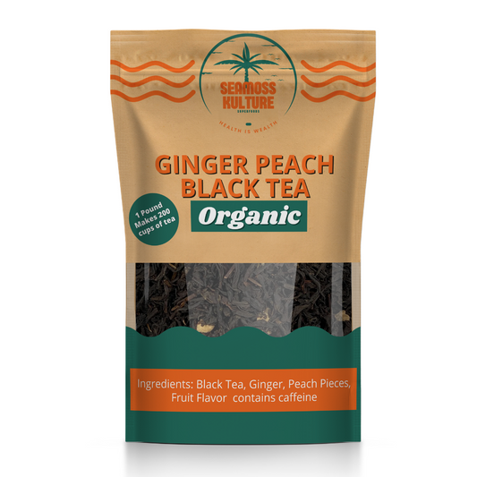 Ginger Peach Black Tea (Loose Leaf)