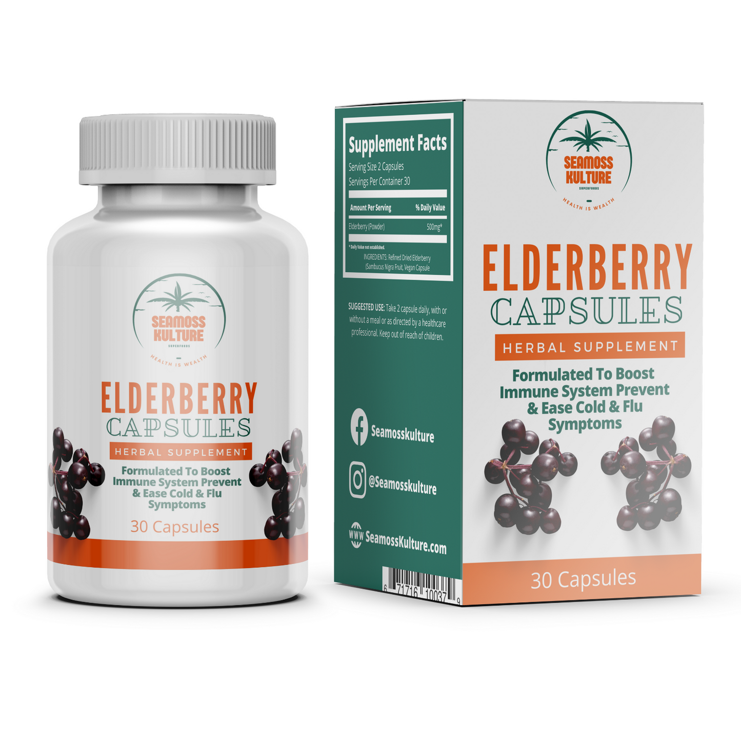Elderberry Capsules