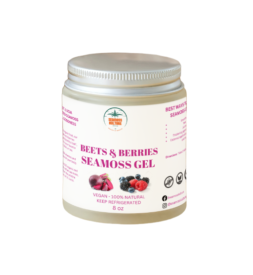 Premium Beets & Berries Sea Moss Gel